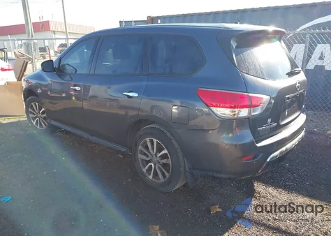 2013 Nissan Pathfinder S z USA, uszkodzony, nr VIN 5N1AR2MM3DC665977
